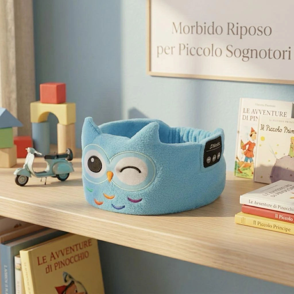 Movio® Cuffie per Dormire Bambini – Wireless, Morbide e Confortevoli