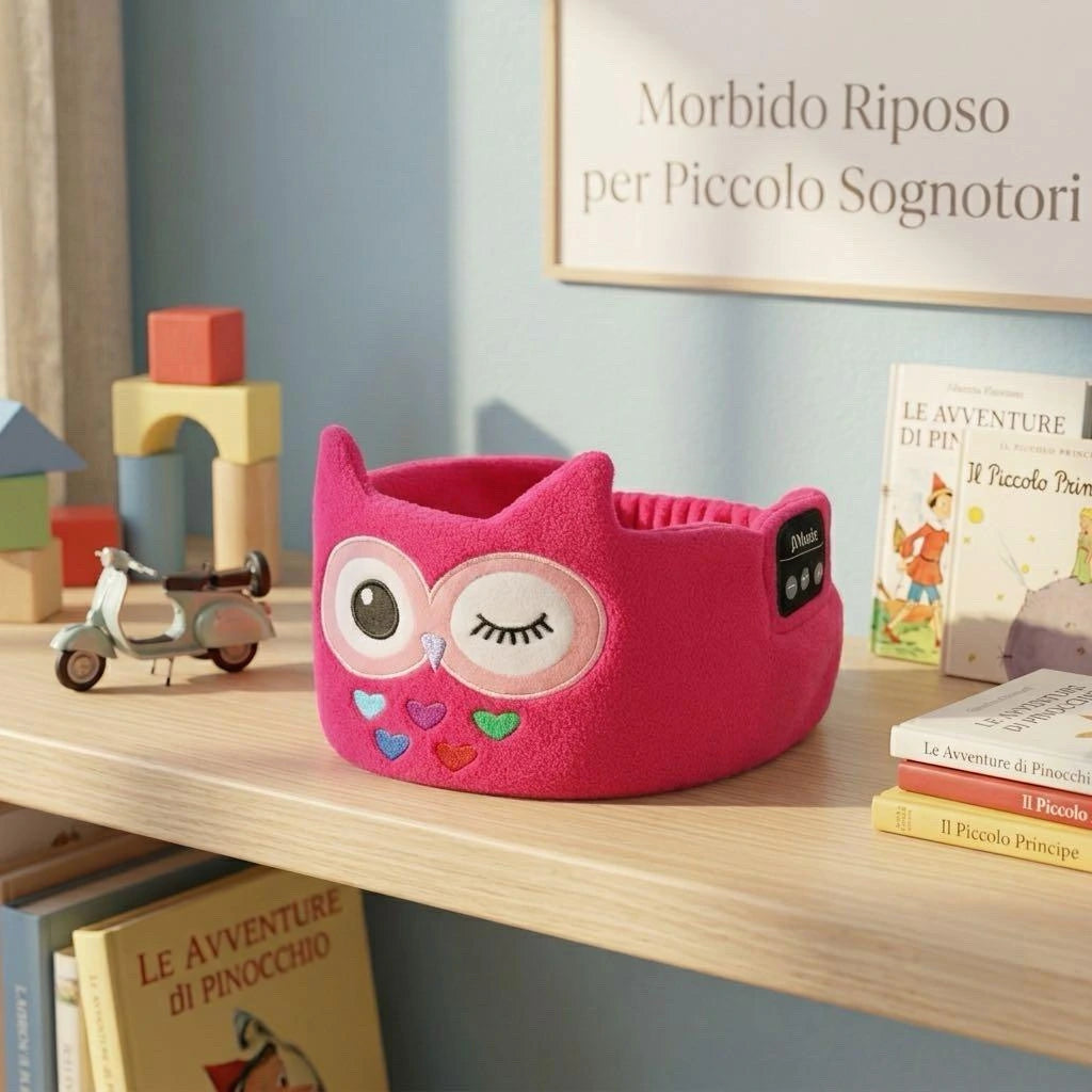 Movio® Cuffie per Dormire Bambini – Wireless, Morbide e Confortevoli